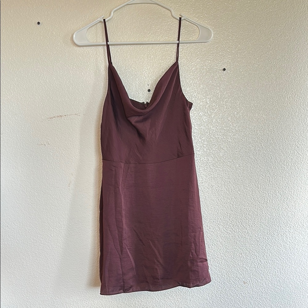 Aritzia Sunday Best Cow Neck Dress